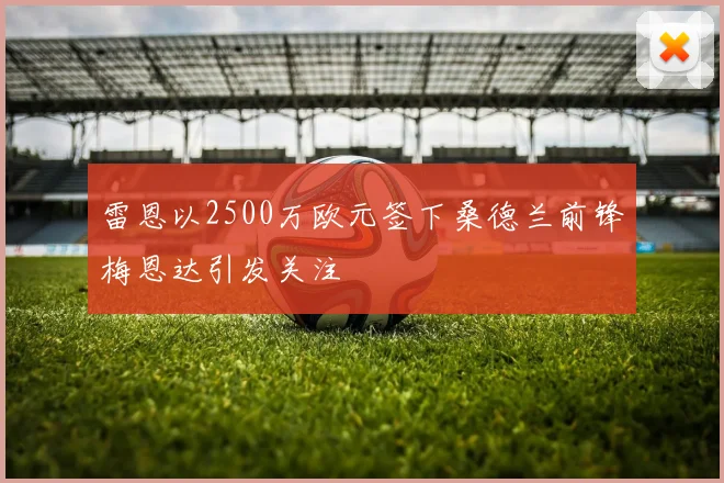 雷恩以2500万欧元签下桑德兰前锋梅恩达引发关注